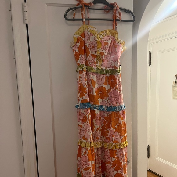 CeliaB Long Cotton Dress - Picture 2 of 2